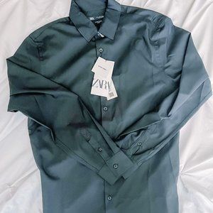 Zara Mens Slim Fit button up